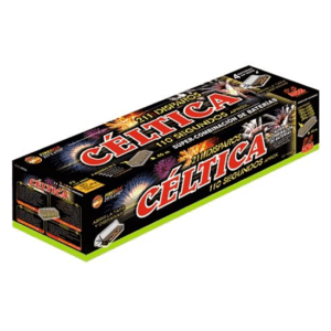 Batería Céltica 211disparos 20-30mm 110"